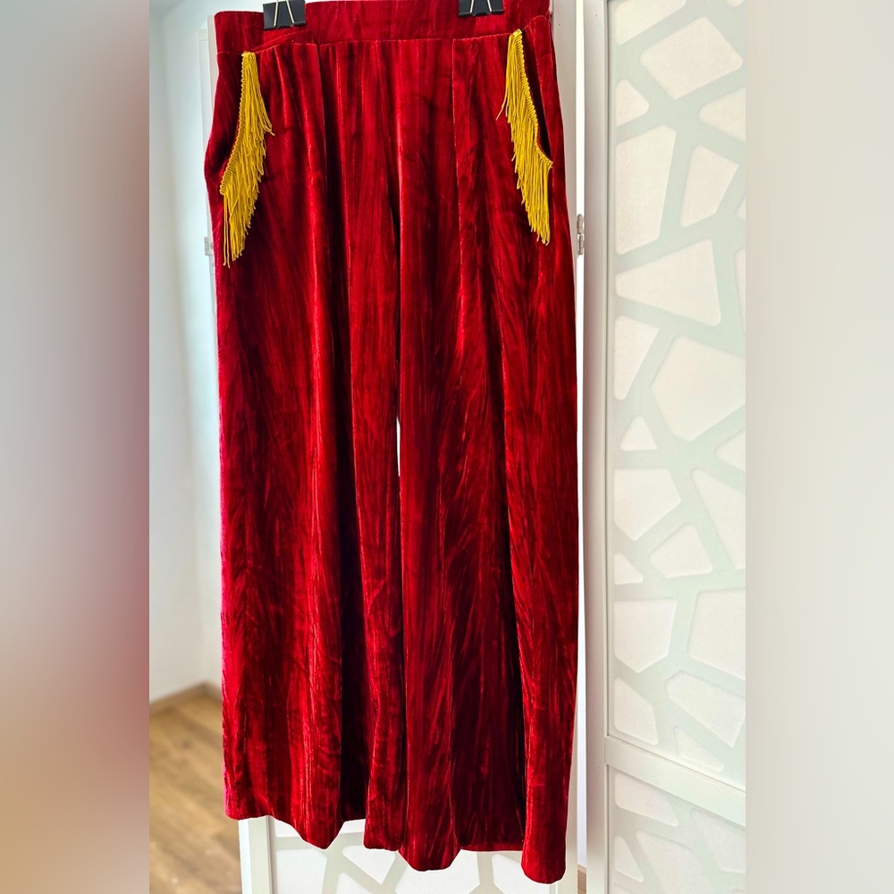 Velvet Bell Bottoms